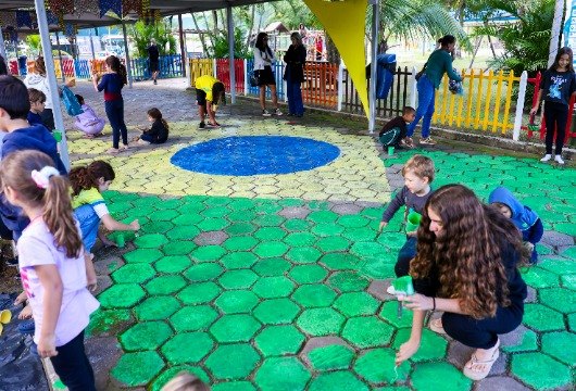 Pintando o Verde e Amarelo